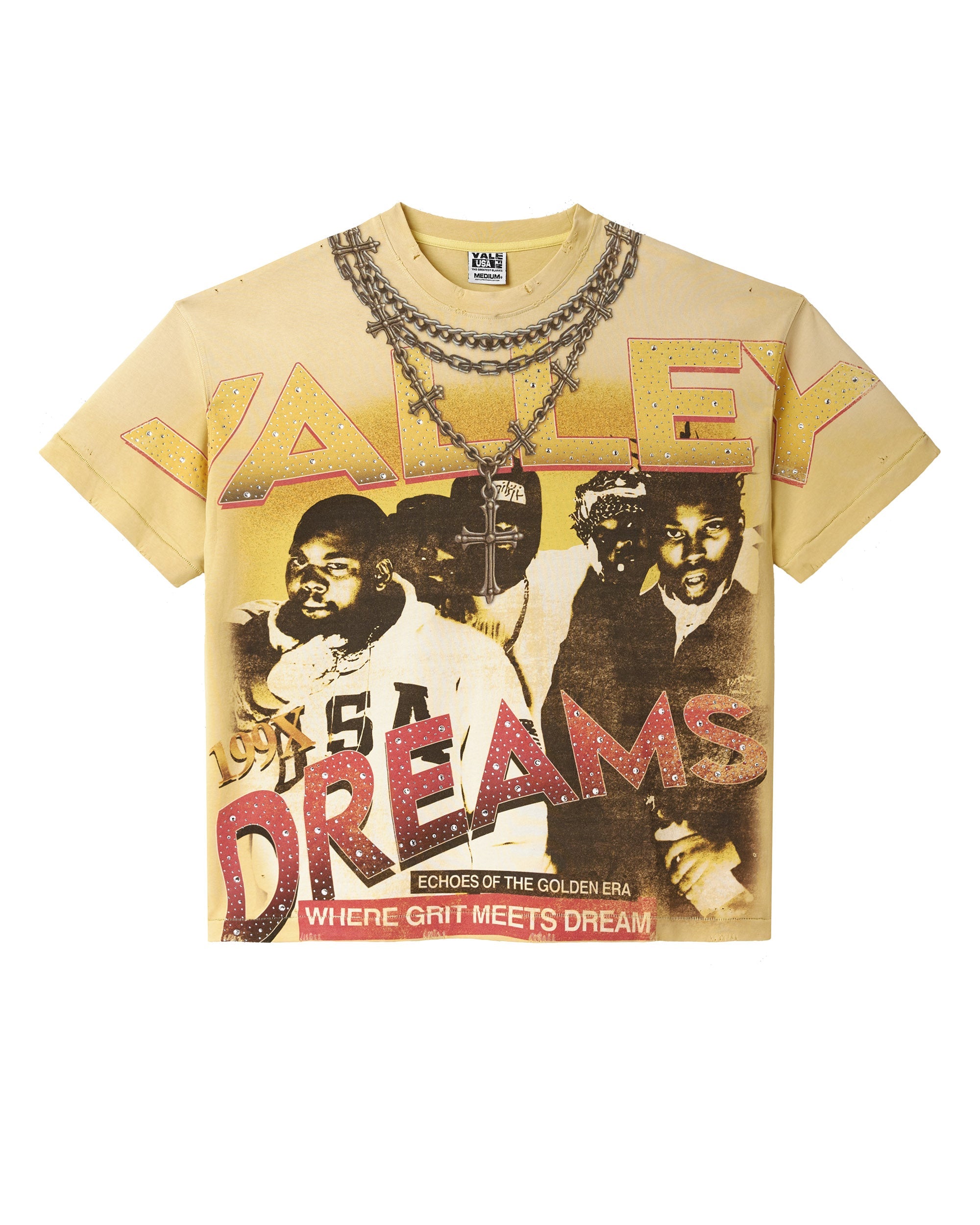 GOLDEN CHAMBERS BLING TEE