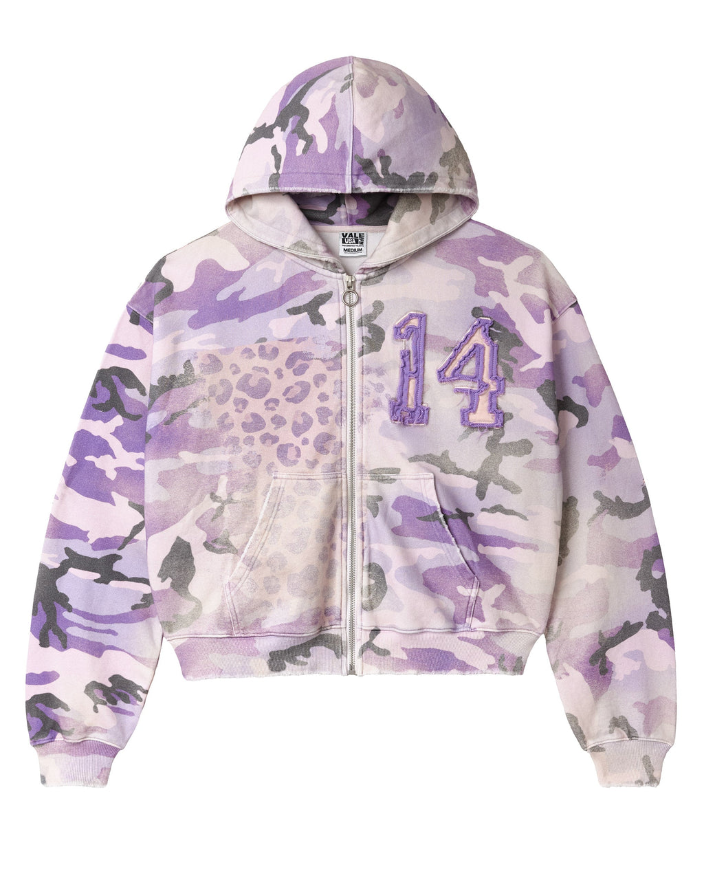 PURPLE WAYNE ZIP UP