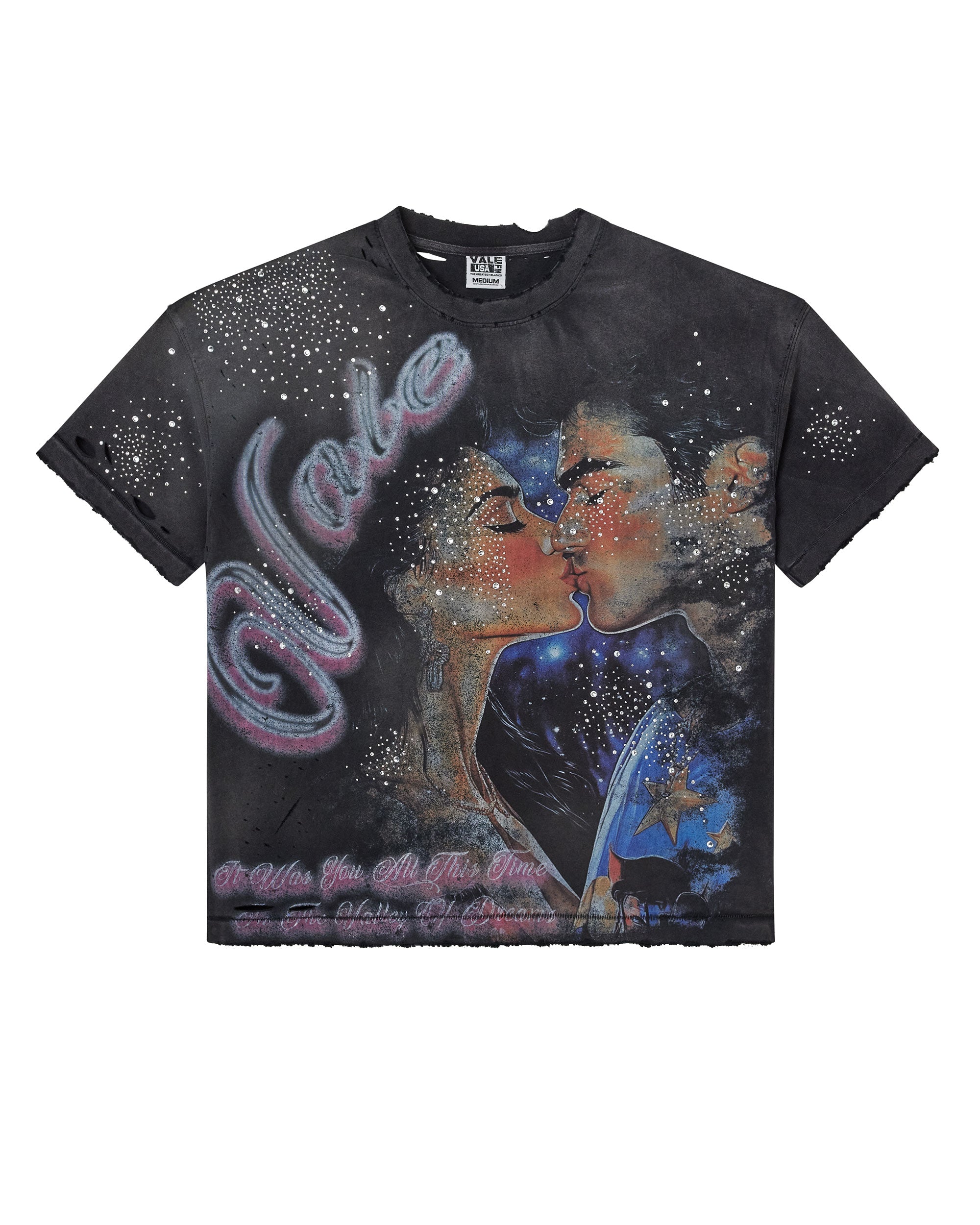 FATED YOURS BLING TEE [BLACK]