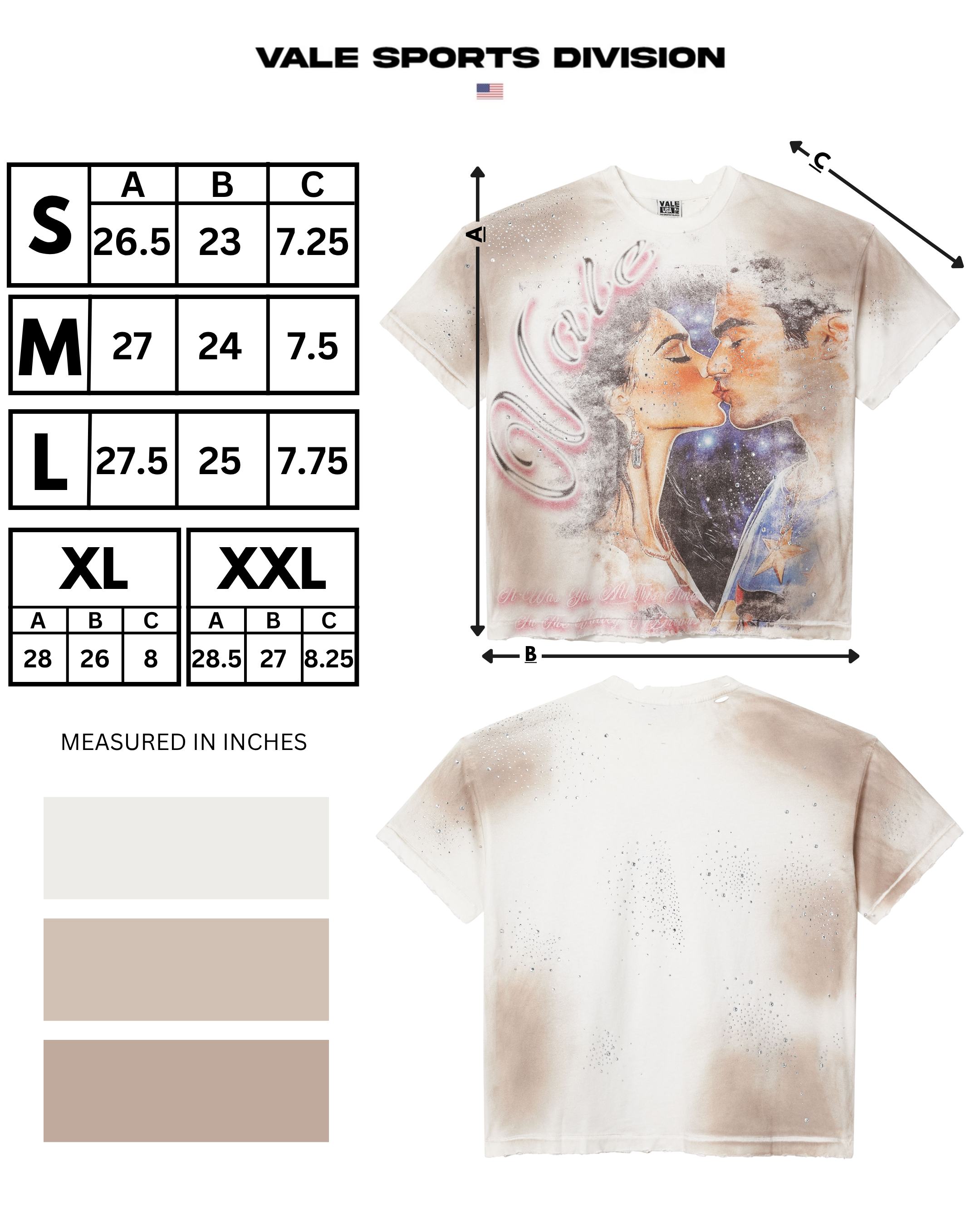 FATED YOURS BLING TEE