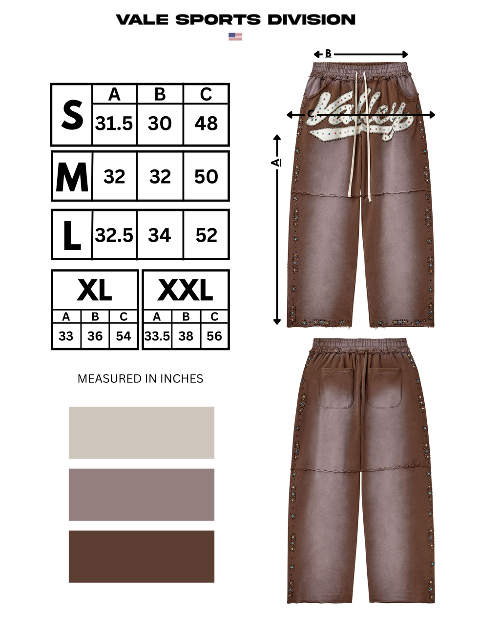 SKITTLE SWEATS [BROWN]