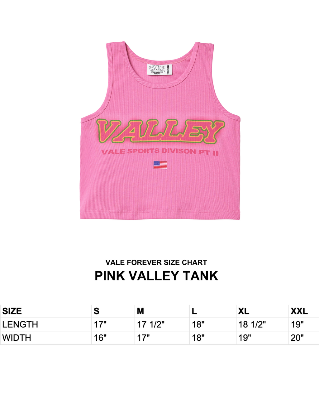PINK VALLEY TANK