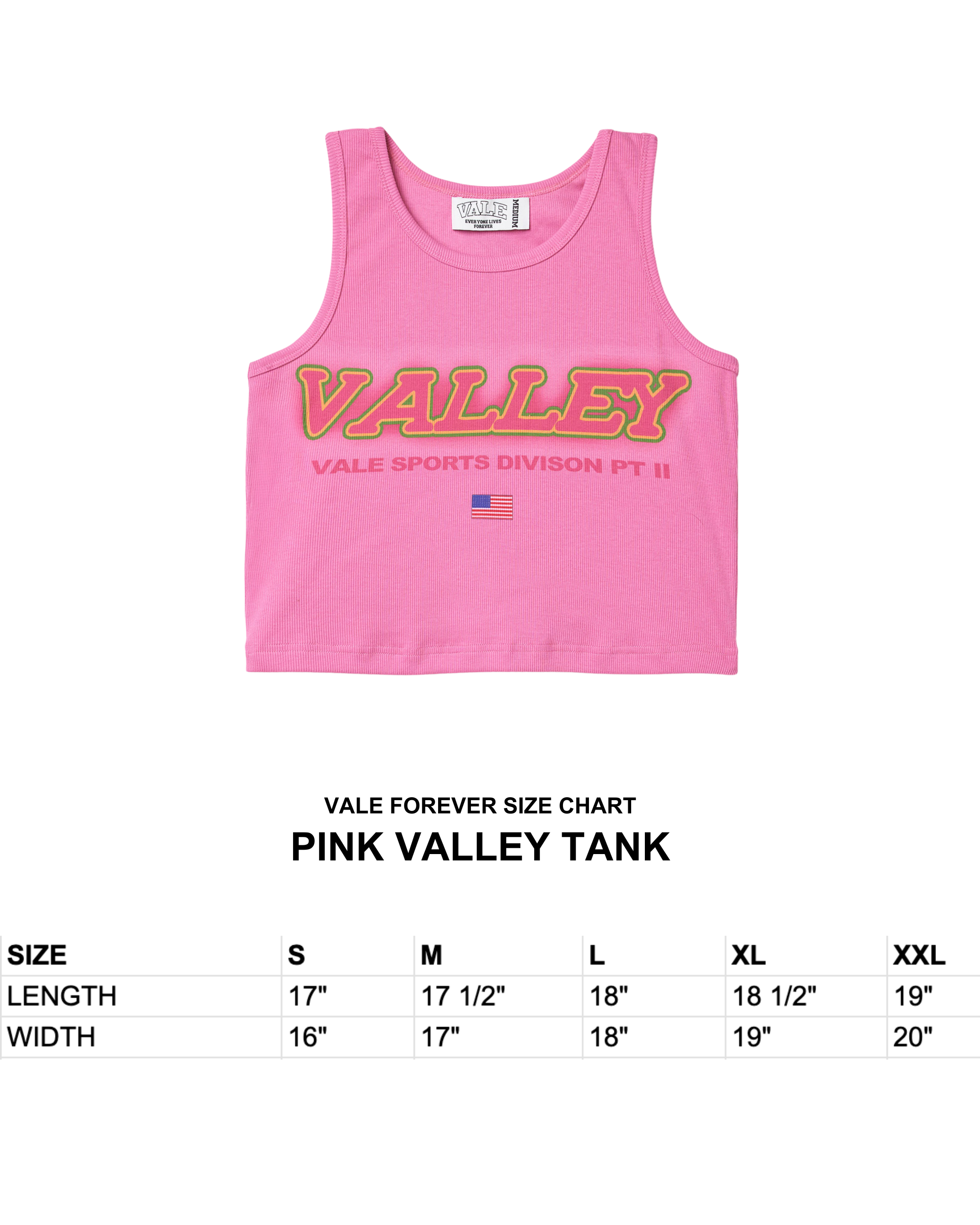 PINK VALLEY TANK